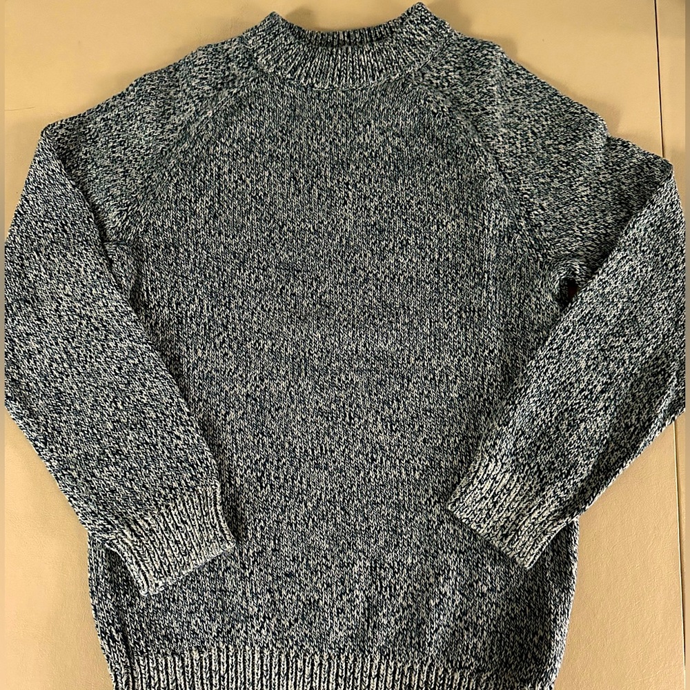 Blue & white H&M sweater- size 8-10